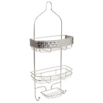Load image into Gallery viewer, Home Basics Luxor Shower Caddy, Satin Nickel $10.00 EACH, CASE PACK OF 6
