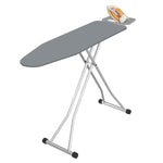 Load image into Gallery viewer, Sunbeam Adjustable Free Standing Ironing Board with Iron Rest, Silver $25.00 EACH, CASE PACK OF 4