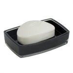 Load image into Gallery viewer, Home Basics Acrylic Plastic Soap Dish, Black $3.00 EACH, CASE PACK OF 24
