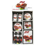 Load image into Gallery viewer, Home Basics Non-Stick Quick Release Steel Mini Perfect Bake Bakeware Pan - Grey