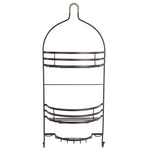 Load image into Gallery viewer, Home Basics 2 Tier Shower Caddy, Espresso $10.00 EACH, CASE PACK OF 12
