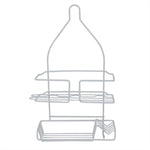 Load image into Gallery viewer, Home Basics Vinyl Coated Steel Shower Caddy, White $8.00 EACH, CASE PACK OF 12
