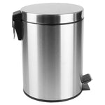 Load image into Gallery viewer, Home Basics 5 Liter Stainless Steel Matte Waste Bin $10.00 EACH, CASE PACK OF 4
