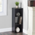 Load image into Gallery viewer, Home Basics Stackable 3 Cube Modern Wood Organizer, Espresso $20 EACH, CASE PACK OF 1