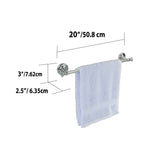 Load image into Gallery viewer, Home Basics Chrome Plated Steel Wall-Mounted Towel Rail $10 EACH, CASE PACK OF 12