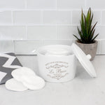 Load image into Gallery viewer, Home Basics Paris Collection 7 Piece Bath Ensemble, White $10 EACH, CASE PACK OF 12