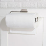 Load image into Gallery viewer, Home Basics Satin Nickel Over The Cabinet Paper Towel Holder $4.00 EACH, CASE PACK OF 12