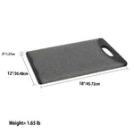 Load image into Gallery viewer, Home Basics Double Sided 12" x 18" Granite Plastic Cutting Board - Assorted Colors