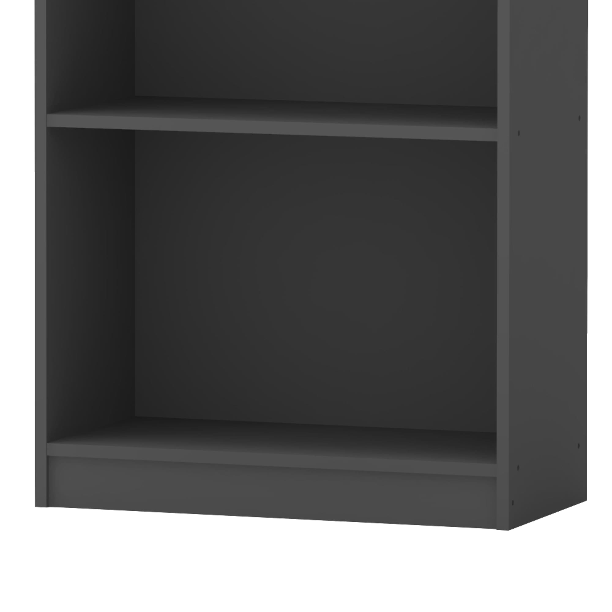 Home Basics 4 Shelf Bookcase, Grey $60.00 EACH, CASE PACK OF 1