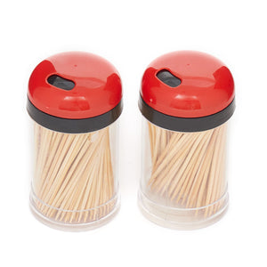 Baker’s Secret 340-Piece Bamboo Toothpicks with Set of 2 Bottles $3.00 EACH, CASE PACK OF 72