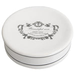 Load image into Gallery viewer, Home Basics Beautiful Rose 4 Piece Dolomite Bath Accessory Set, White $8 EACH, CASE PACK OF 12