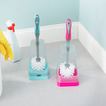 Load image into Gallery viewer, Home Basics Ace Collection Plastic Toilet Brush Tapered Holder - Assorted Colors