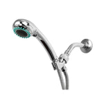 Load image into Gallery viewer, Home Basics 3 Function Shower Head Massager, Chrome $10.00 EACH, CASE PACK OF 12
