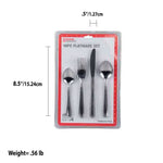 Load image into Gallery viewer, Home Basics 16-Piece Stainless Steel Flatware Set - Assorted Colors