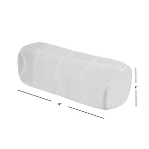 Home Basics 4 Compartment Micro Mesh Wash Bag, White $3.00 EACH, CASE PACK OF 24