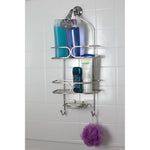 Load image into Gallery viewer, Home Basics Essence Shower Caddy, Satin Nickel $15.00 EACH, CASE PACK OF 6
