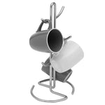Load image into Gallery viewer, Michael Graves Design Simplicity 6 Hook Steel Mug Tree, Satin Nickel $12.00 EACH, CASE PACK OF 6