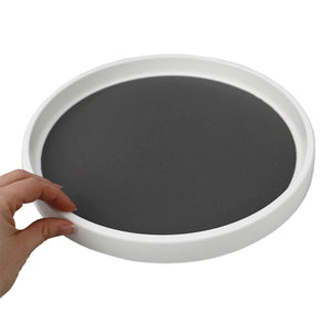 Home Basics Plastic Turntable Tray $3.00 EACH, CASE PACK OF 12