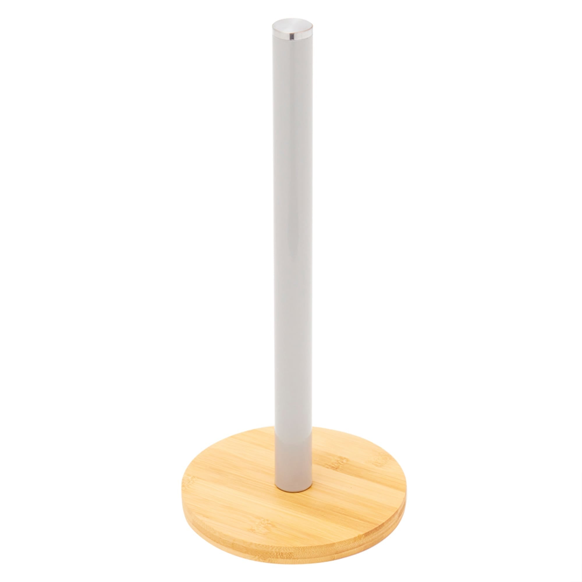 Home Basics Bonny Freestanding Paper Towel Holder with Bamboo Base $4.00 EACH, CASE PACK OF 12