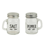 Load image into Gallery viewer, Home Basics Salt and Pepper Mason Jar Set $3.00 EACH, CASE PACK OF 24

