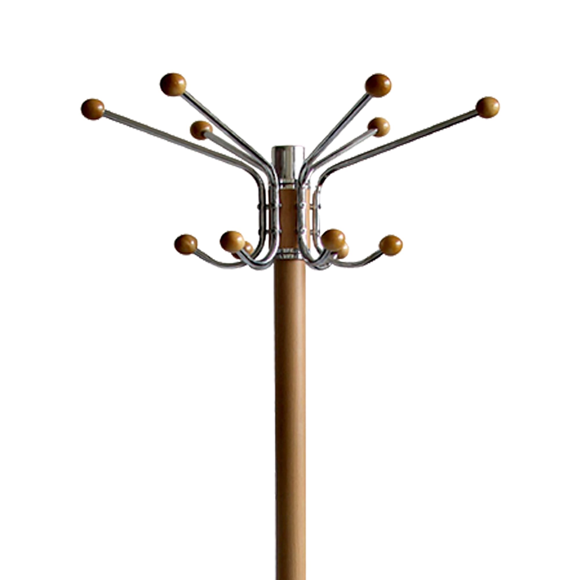 Home Basics Coat Rack with Heavy Duty Marble Base, Natural $25.00 EACH, CASE PACK OF 1