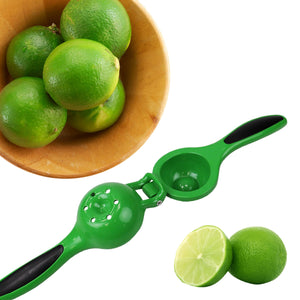 Home Basics Enamel Steel Lime Squeezer with Grip Handle, Green $4.00 EACH, CASE PACK OF 12