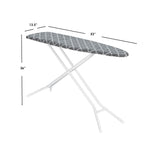 Load image into Gallery viewer, Seymour Home Products Adjustable Height, 4-Leg Ironing Board with Perforated Top, Grey Lattice $30.00 EACH, CASE PACK OF 1
