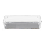 Load image into Gallery viewer, Home Basics  6&quot; x 9&quot; x 2&quot; Plastic Drawer Organizer with Rubber Liner $4.00 EACH, CASE PACK OF 24
