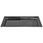 Load image into Gallery viewer, Home Basics Plastic Vanity Tray, Black $4.00 EACH, CASE PACK OF 12
