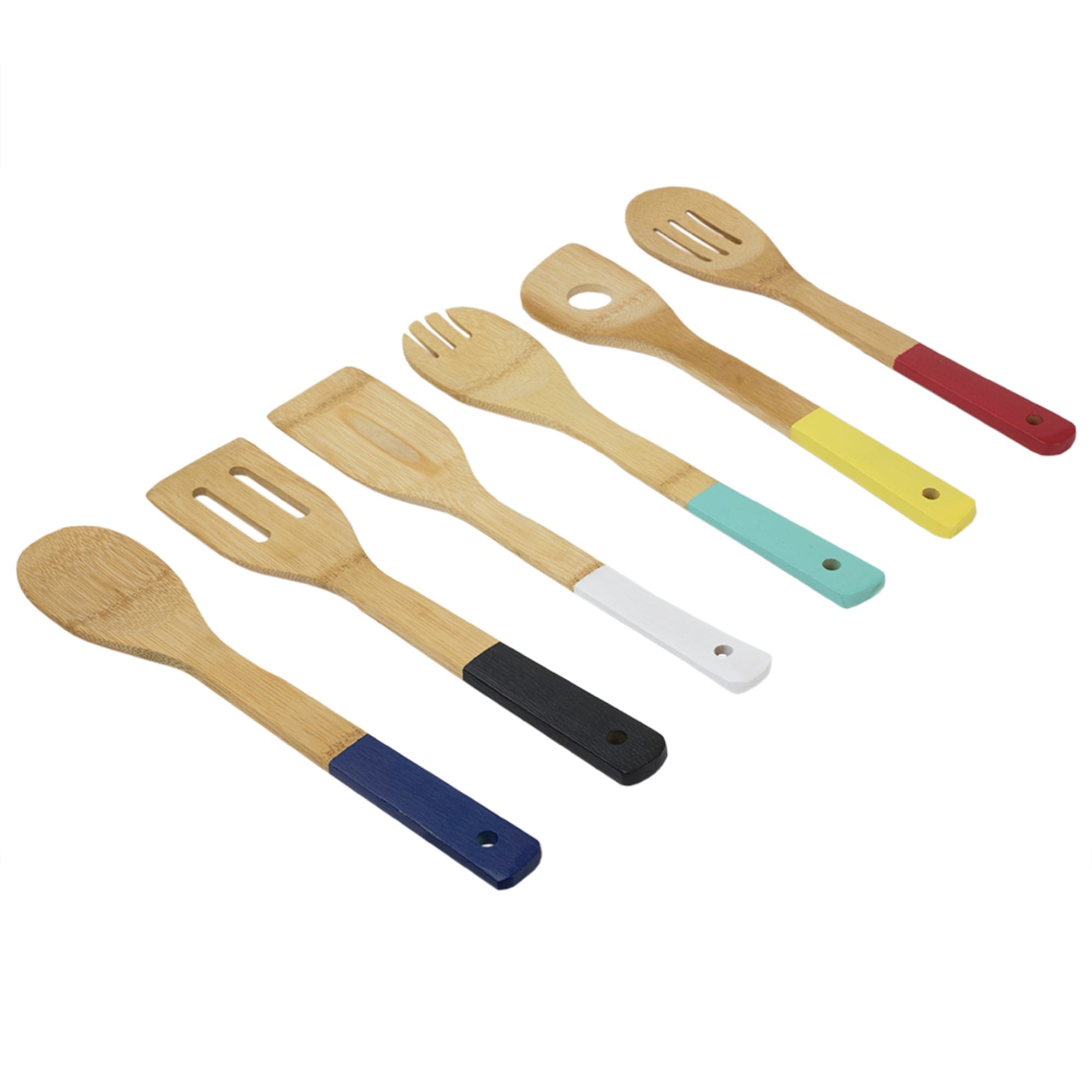 Home Basics 6 Piece Bamboo Kitchen Tool Set $5.00 EACH, CASE PACK OF 24