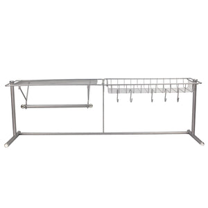 Home Basics Over the Sink Counter Kitchen Station, Chrome $20.00 EACH, CASE PACK OF 4