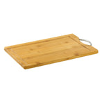 Load image into Gallery viewer, Home Basics 10&quot; x 15&quot; Bamboo Cutting Board with Juice Groove and Stainless Steel Handle $5.00 EACH, CASE PACK OF 12
