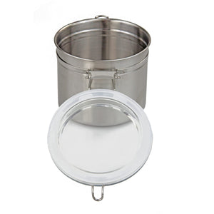 Home Basics 4 Piece Stainless Steel Canister Set $30.00 EACH, CASE PACK OF 6