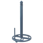 Load image into Gallery viewer, Home Basics Iris Freestanding Cast Iron Paper Towel Holder with Tear Bar, Slate $8.00 EACH, CASE PACK OF 3
