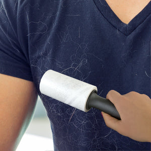 Home Basics 100 Sheet Adhesive Lint Roller, Black $1.50 EACH, CASE PACK OF 24