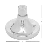 Load image into Gallery viewer, Home Basics 5&quot; Single Function Wall Mounted Shower Head, Chrome $5.00 EACH, CASE PACK OF 12
