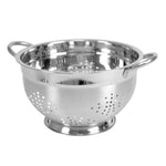 Load image into Gallery viewer, Home Basics 5 QT Deep Colander with High Stability Base and Open Handles, Silver $6.00 EACH, CASE PACK OF 12
