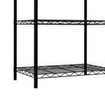 Load image into Gallery viewer, Home Basics 3 Tier Metal Multi-Purpose Free-Standing Heavy Duty Shelf, Black $30.00 EACH, CASE PACK OF 4
