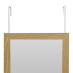 Load image into Gallery viewer, Home Basics Over The Door Mirror, Natural $12.00 EACH, CASE PACK OF 6
