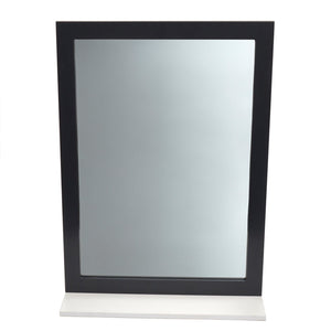Home Basics Vanity Mirror With Shelf, Grey $25.00 EACH, CASE PACK OF 1