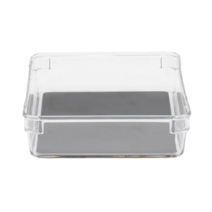 Home Basics  6" x 9" x 2" Plastic Drawer Organizer with Rubber Liner $4.00 EACH, CASE PACK OF 24