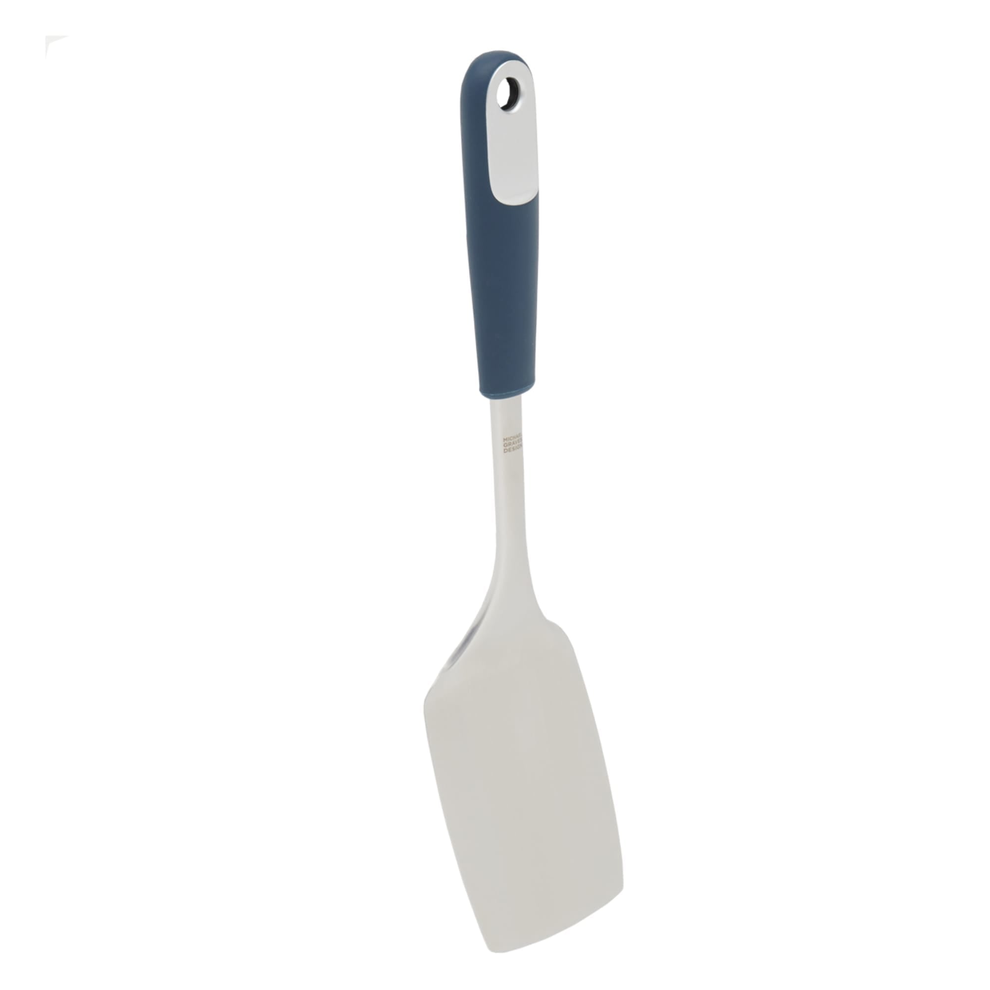 Michael Graves Design Comfortable Grip Stainless Steel Spatula, Indigo $4.00 EACH, CASE PACK OF 24