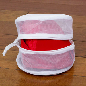 Home Basics Micro Mesh Wash Bag, White $3.00 EACH, CASE PACK OF 24