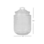 Load image into Gallery viewer, Home Basics Dott 40.5 oz. Glass Canister, (Set of 3), Clear $10.00 EACH, CASE PACK OF 8
