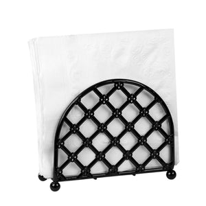 Home Basics Lattice Collection Free-Standing Napkin Holder, Black $4.00 EACH, CASE PACK OF 12