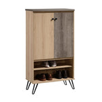 Load image into Gallery viewer, Home Basics 6 Tier Tall Shoe Cabinet, Natural $125.00 EACH, CASE PACK OF 1
