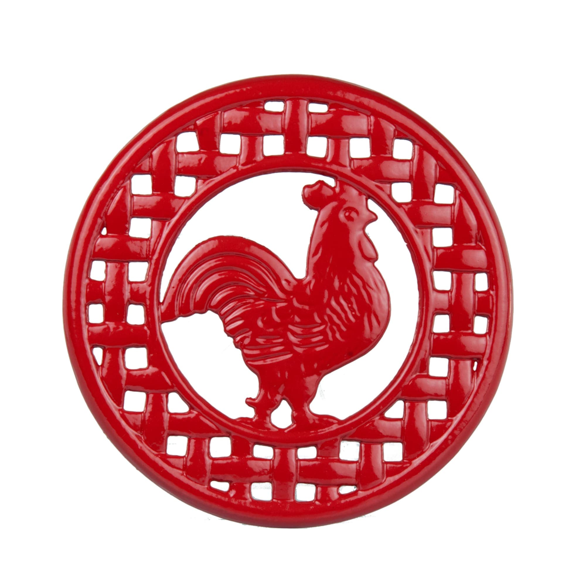 Home Basics Cast Iron Rooster Trivet $5.00 EACH, CASE PACK OF 6