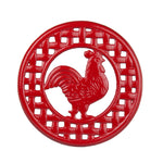 Load image into Gallery viewer, Home Basics Cast Iron Rooster Trivet $5.00 EACH, CASE PACK OF 6
