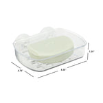 Load image into Gallery viewer, Home Basics Soap Dish with Suction Cups $1.50 EACH, CASE PACK OF 24
