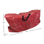 Load image into Gallery viewer, Home Basics Textured PVC  Rolling Christmas Tree Bag, Red $10.00 EACH, CASE PACK OF 6
